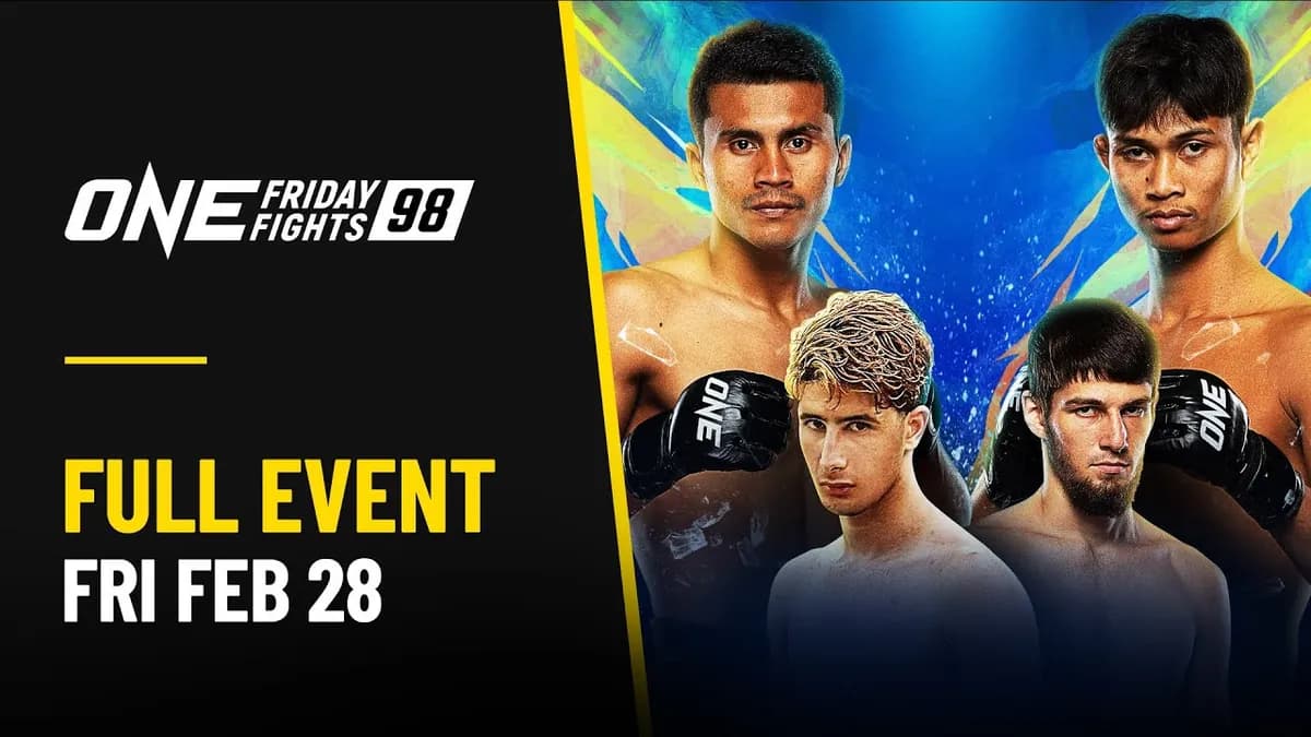 ONE Friday Fights 144 en direct le 27 février 2026 : comment regarder