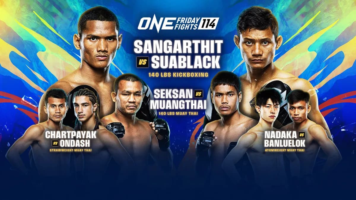 Sangarthit : Confiant dans sa force pour affronter TAKU à ONE Friday Fights 144
