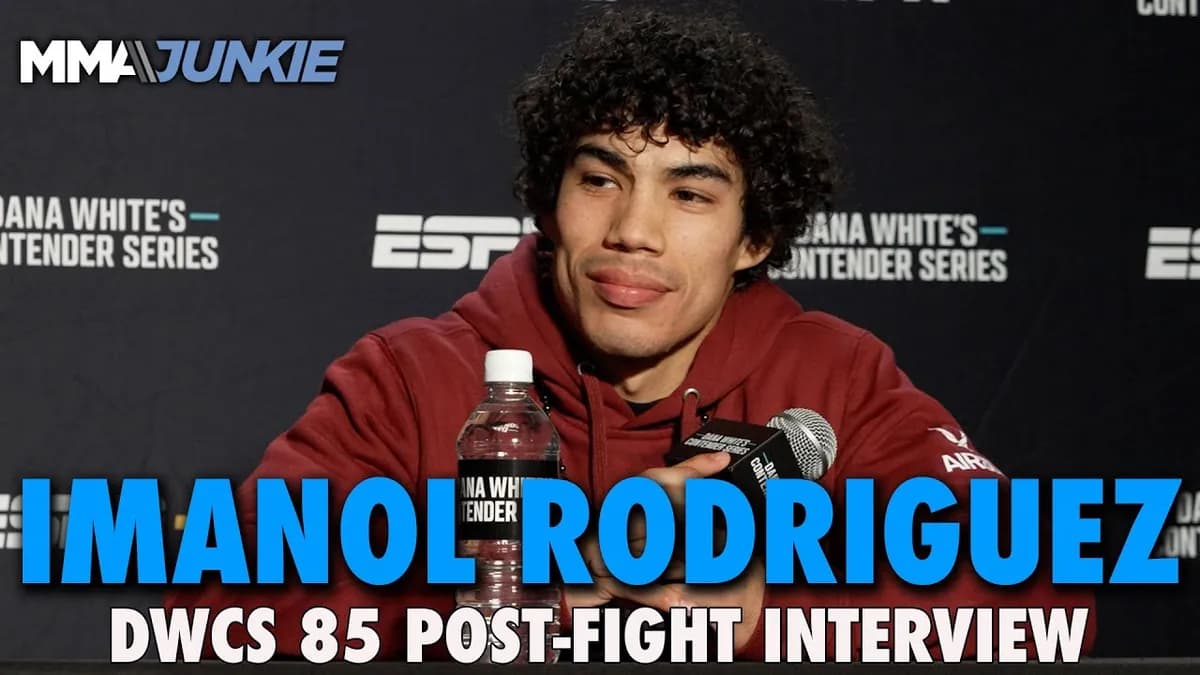 Imanol Rodriguez brille lors de ses débuts en UFC : Daniel Cormier salue son protégé