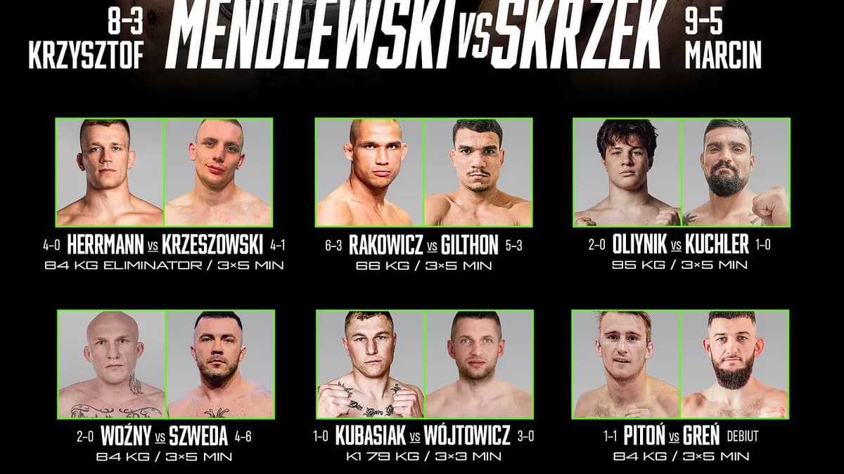 Babilon MMA 57 à Ciechanów : Kamil Woźny vise la ceinture, Yehor Oliinyk rêve du Top 10 de l'UFC