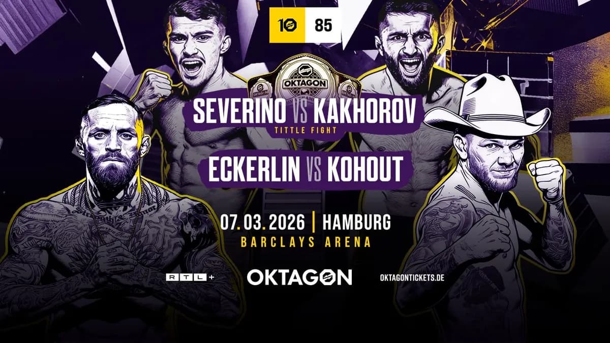OKTAGON 85 : Severino vs Kakhorov – Le choc pour le titre des coqs en direct de Hambourg