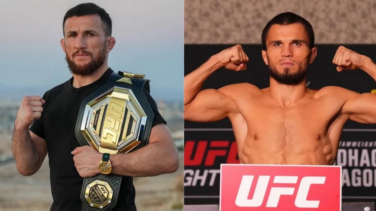 Umar Nurmagomedov face à un Dvalishvili enragé : son entraîneur prédit un KO en cas de revanche Umar Nurmagomedov face à un Dvalishvili enragé : son entraîneur prédit un KO en cas de revanche