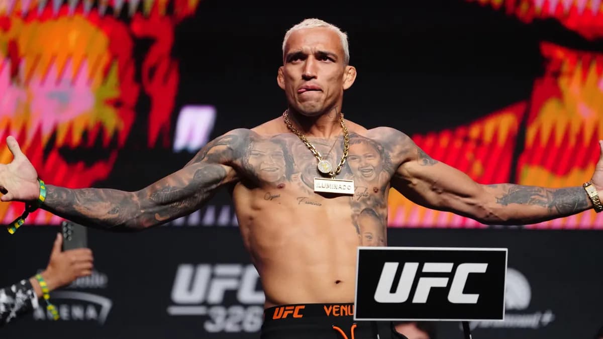 Charles Oliveira : Le Brésilien prêt à sauver la soirée principale de la Maison Blanche de l'UFC