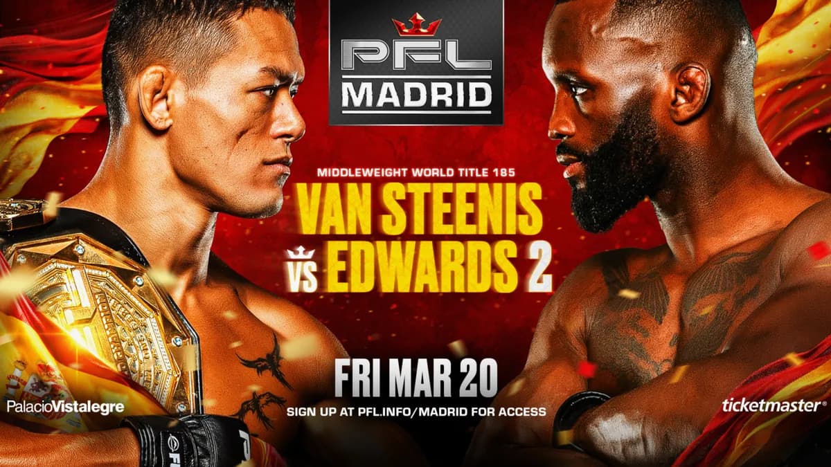 PFL Madrid : Costello van Steenis défend son titre avec un KO spectaculaire et marque l'histoire du MMA en Espagne
