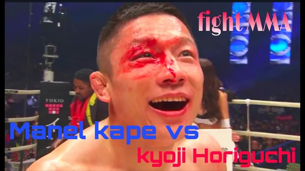 Manel Kape vs Kyoji Horiguchi : Le choc des flyweights en quête d'une revanche à Las Vegas