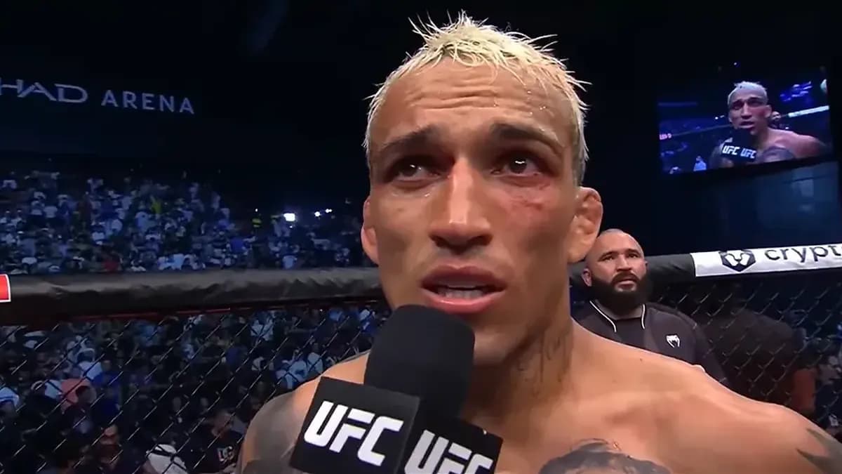 Charles Oliveira, l’émotion à vif avant UFC Rio : "Le rêve de 2011 enfin réalité, les larmes ont coulé"