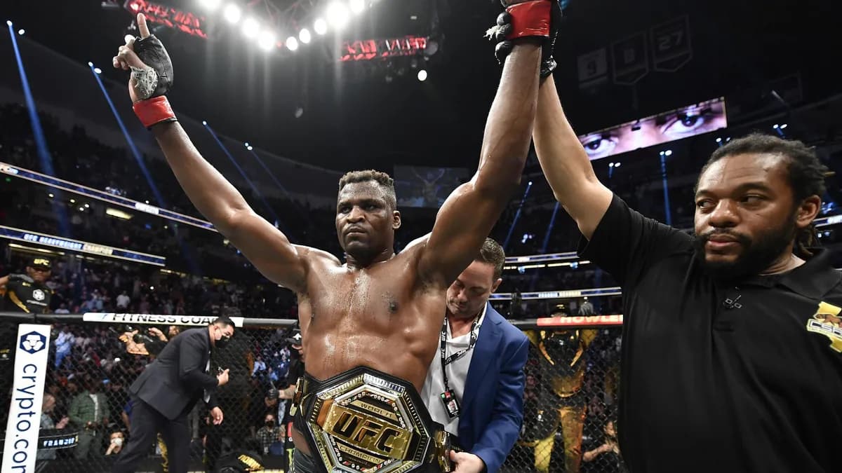 Francis Ngannou : "Quitter l'UFC était la meilleure décision de ma vie"