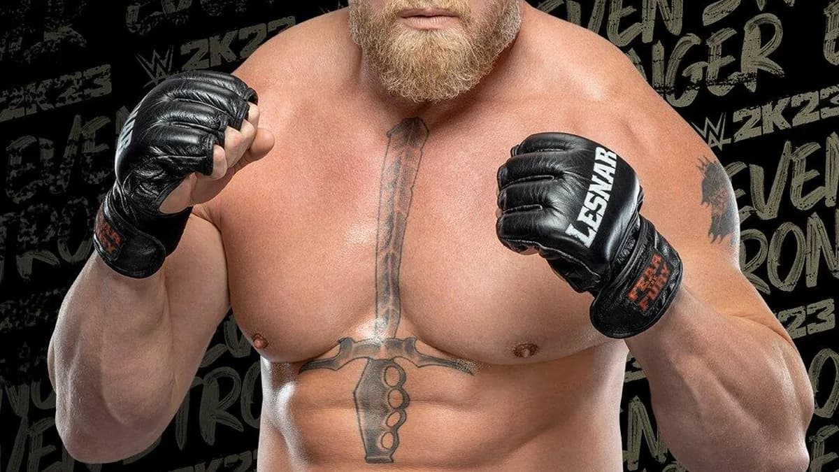 Brock Lesnar révèle l'histoire surprenante derrière son tatouage emblématique