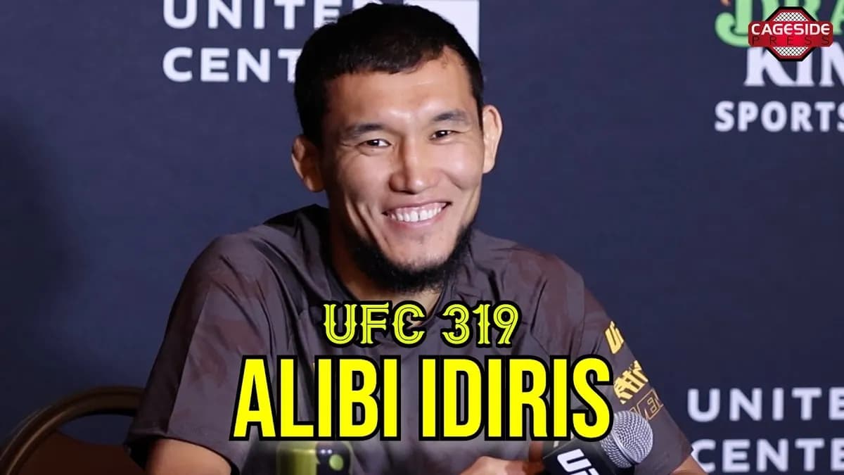 Alibi Idiris : 12 mois de suspension pour dopage, une victoire UFC annulée et un avenir incertain