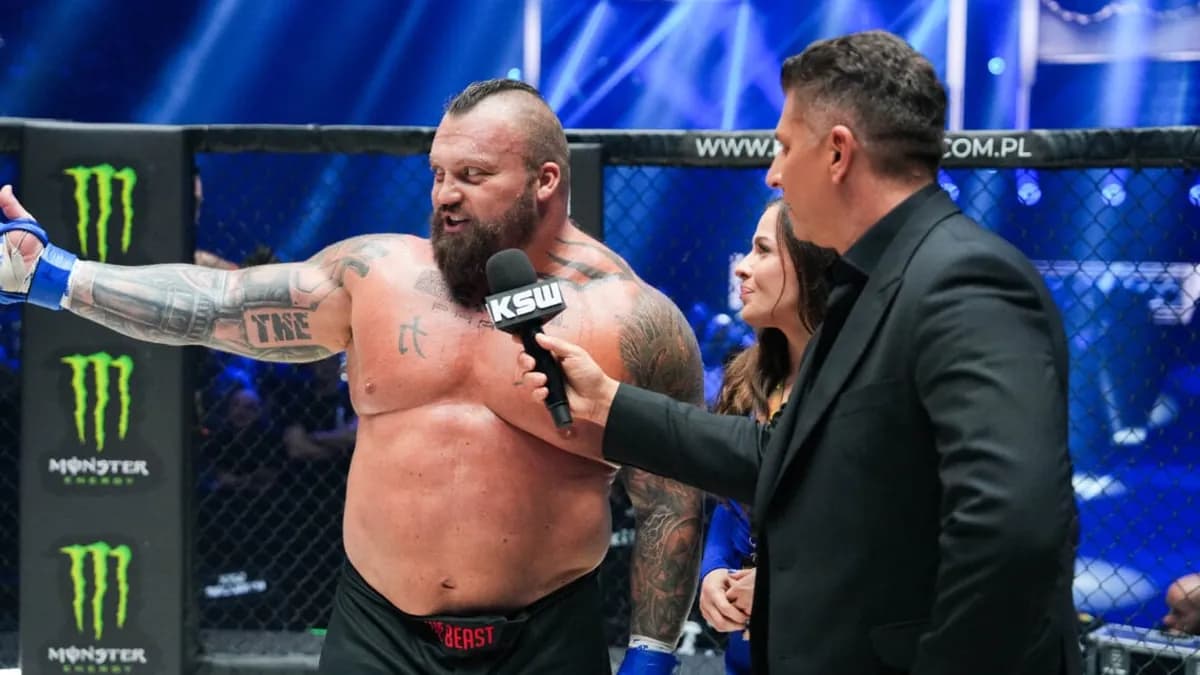 Eddie Hall en MMA : "La Bête" révèle ses ambitions et son horizon sportif
