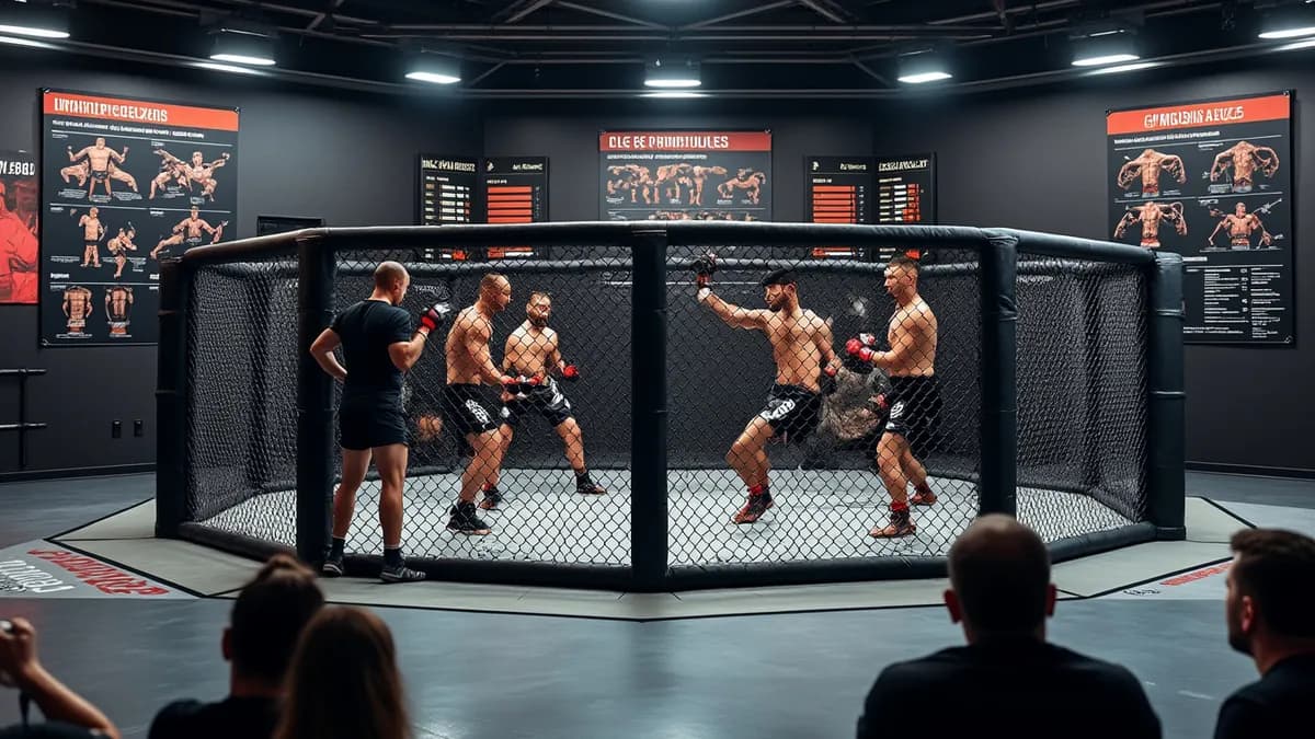 OKTAGON MMA : Les règles "stand and bang" révolutionnent le combat Materla vs Jungwirth à Szczecin