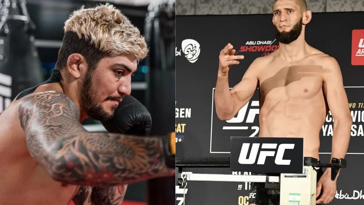 Dillon Danis vs Khamzat Chimaev : "Je le soumettrais en moins de 2 minutes, c'est une évidence" Dillon Danis vs Khamzat Chimaev : "Je le soumettrais en moins de 2 minutes, c'est une évidence"