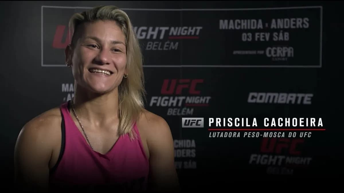 Priscila "Pedrita" Cachoeira relève le défi d'Alice Pereira au UFC : "Ça va saigner"
