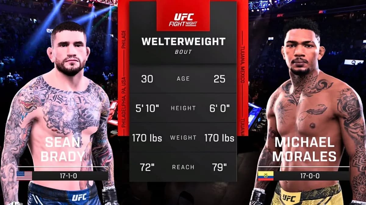 UFC 322 : Sean Brady vs Michael Morales – Le Choc des Générations au Madison Square Garden