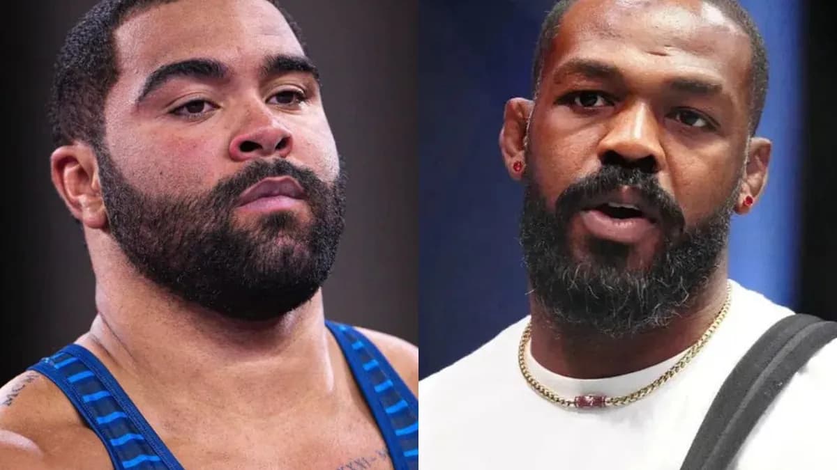 Le champion olympique de lutte libre Gable Steveson signe à l'UFC et affronte Marcin Tybura dès son premier combat, sous l'œil avisé de Jon Jones.