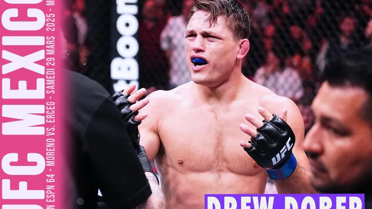 Drew Dober : Quand une Défaite en Cage Devient une Victoire Amoureuse… et un Combat pour la Survie