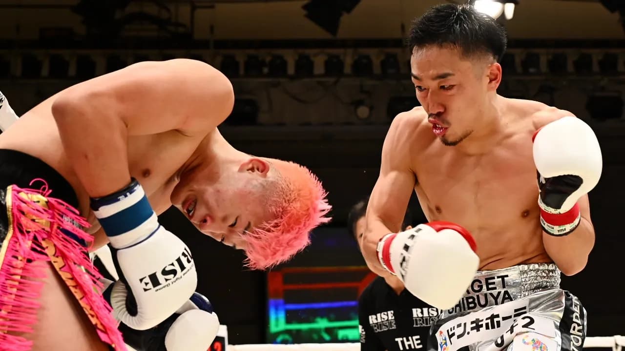 Kickboxing explosif : Hyu vs Hitachi à Yokohama, un choc de styles épique Kickboxing explosif : Hyu vs Hitachi à Yokohama, un choc de styles épique