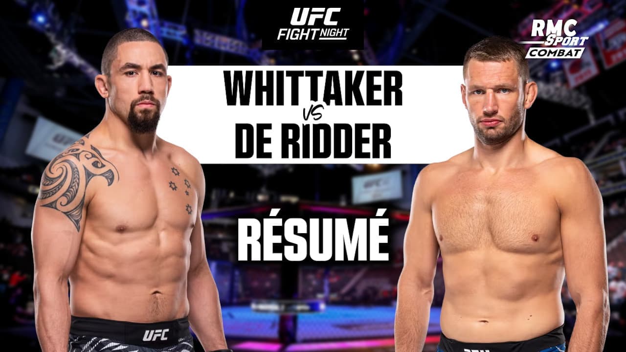 De Ridder s'en sort enfin : son UFC mi-lourd, une renaissance après l'enfer des régimes De Ridder s'en sort enfin : son UFC mi-lourd, une renaissance après l'enfer des régimes
