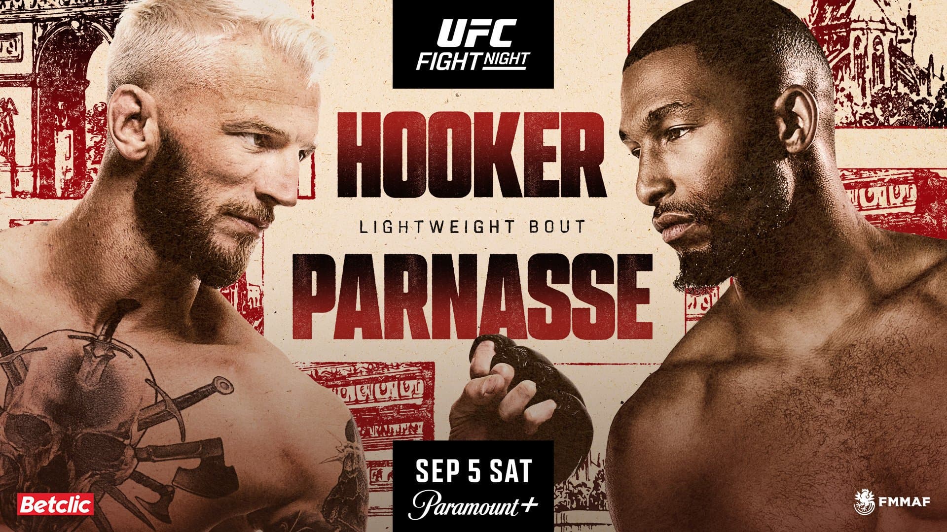 UFC Paris 2026 : Hooker vs Parnasse, le choc qui fait trembler les poids légers UFC Paris 2026 : Hooker vs Parnasse, le choc qui fait trembler les poids légers
