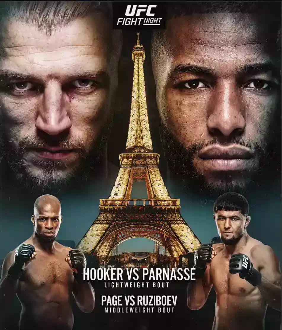 UFC Fight Night Paris : Hooker vs Parnasse & les légendes en duel UFC Fight Night Paris : Hooker vs Parnasse & les légendes en duel