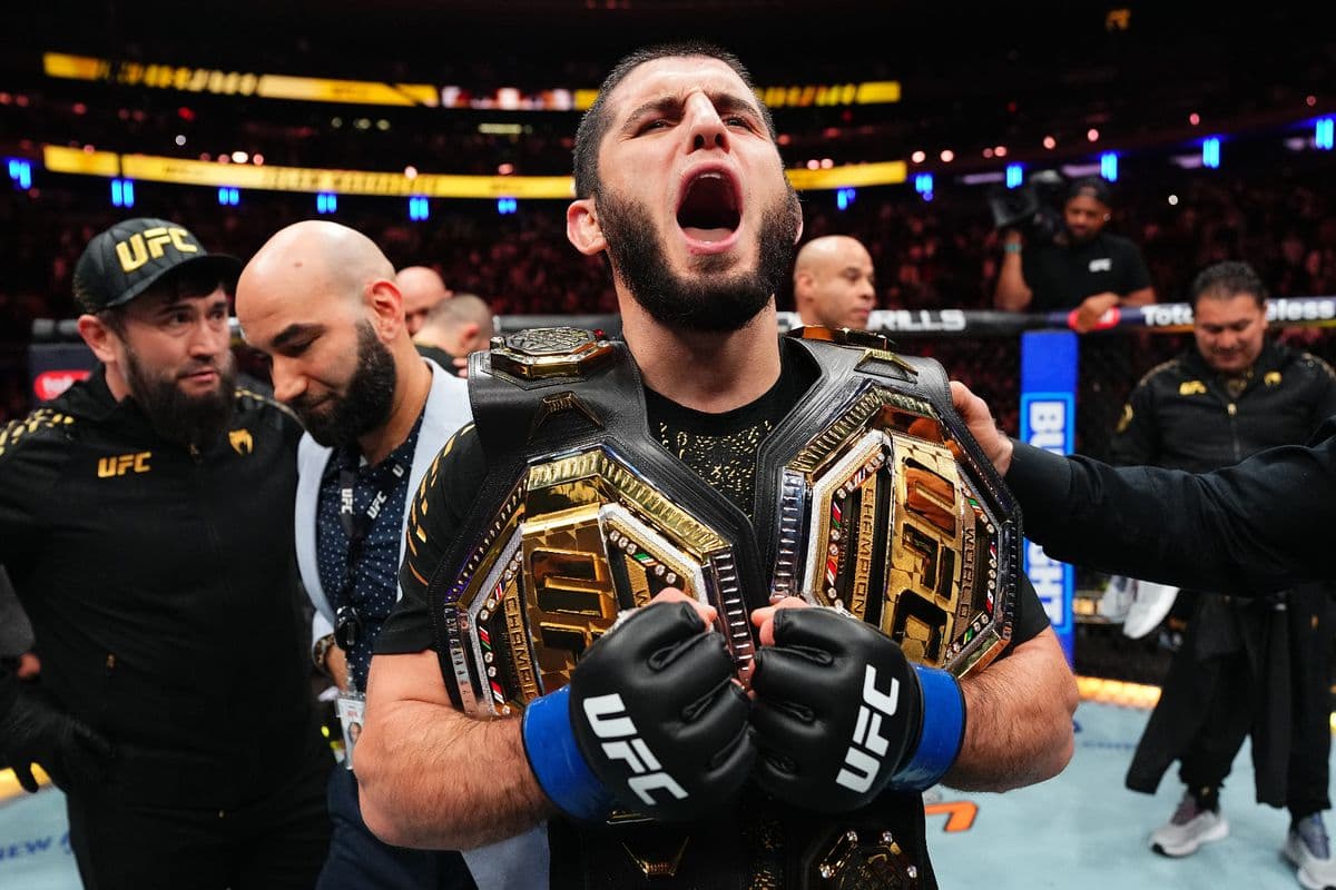 Islam Makhachev : 17 victoires légendaires dans l'UFC, vers le GOAT ultime Islam Makhachev : 17 victoires légendaires dans l'UFC, vers le GOAT ultime