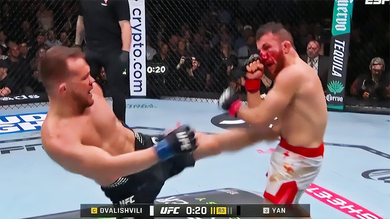 Merab Dvalishvili vs Petr Yan : La revanche explosive en low kicks et uppercuts pour le titre UFC Merab Dvalishvili vs Petr Yan : La revanche explosive en low kicks et uppercuts pour le titre UFC