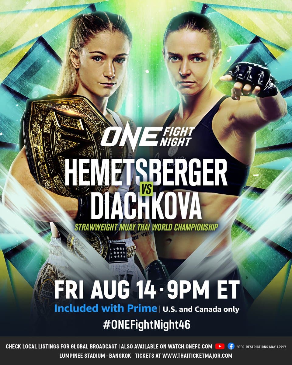 ONE Fight Night 46 : Stella et Nico dominent Bangkok en Muay Thai et Kickboxing ONE Fight Night 46 : Stella et Nico dominent Bangkok en Muay Thai et Kickboxing
