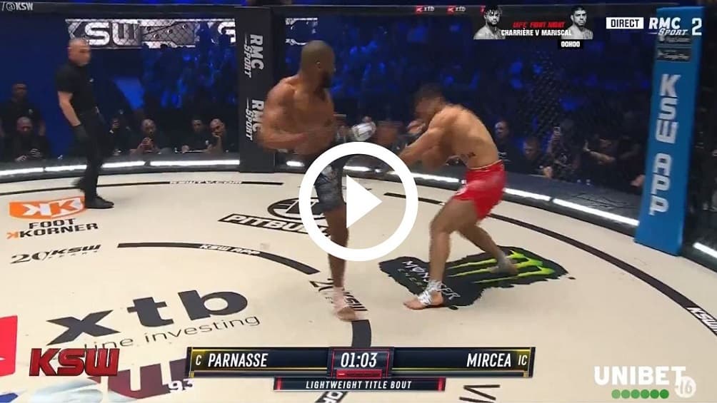 Salahdine Parnasse : KO en 3 minutes à Paris, la légende commence en MMA Salahdine Parnasse : KO en 3 minutes à Paris, la légende commence en MMA