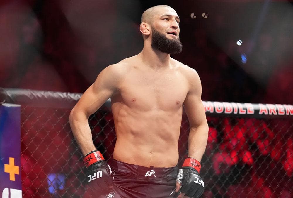 Khamzat Chimaev : Dominer les poids moyens avant toute montée en UFC Khamzat Chimaev : Dominer les poids moyens avant toute montée en UFC