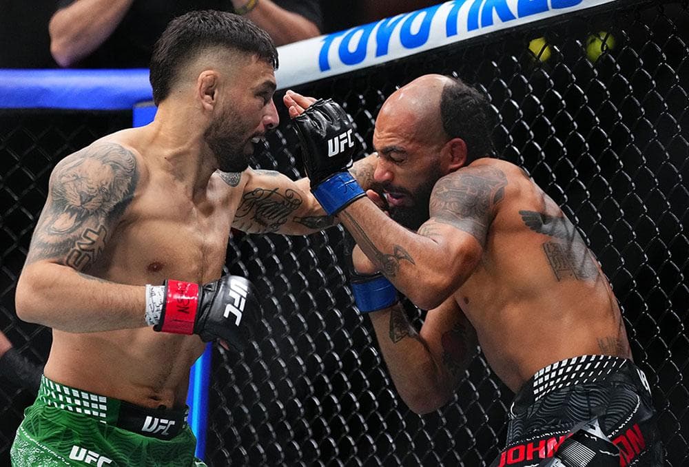 Le Scottish Twister qui a dominé Eduardo Henrique à l'UFC 312 : l'ascension technique de Charles Johnson Le Scottish Twister qui a dominé Eduardo Henrique à l'UFC 312 : l'ascension technique de Charles Johnson