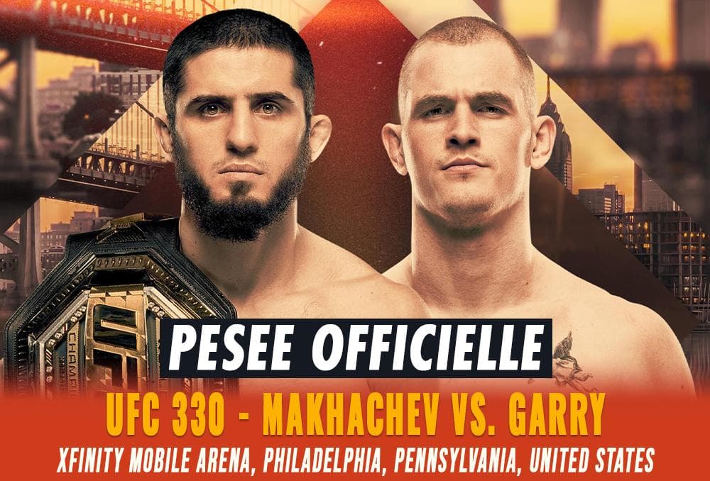 UFC 330 : Les poids validés et les stars en lice pour Philadelphie ! UFC 330 : Les poids validés et les stars en lice pour Philadelphie !