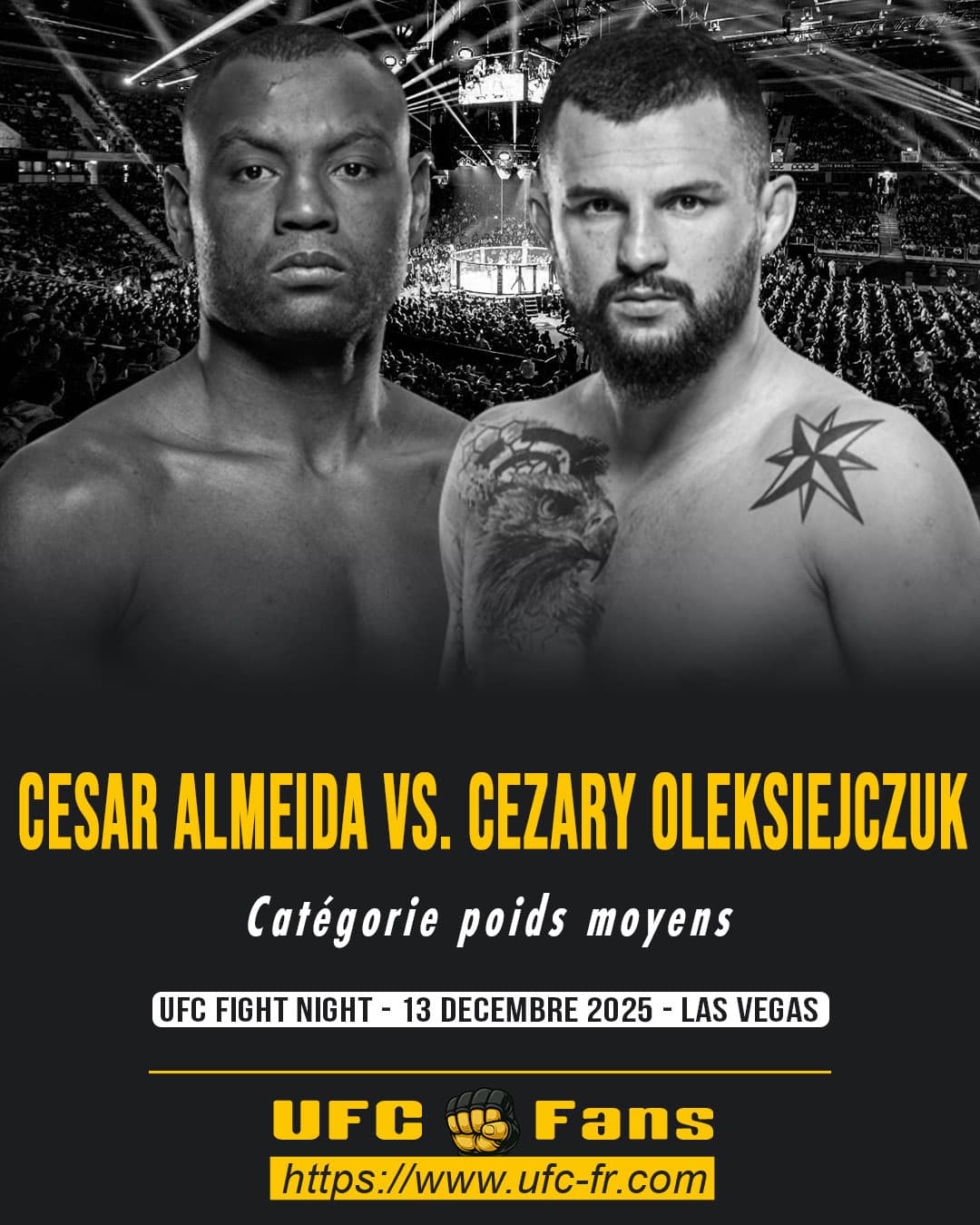 Frères Oleksiejczuk : Cezary fait son retour dans l'UFC en 2026 Frères Oleksiejczuk : Cezary fait son retour dans l'UFC en 2026