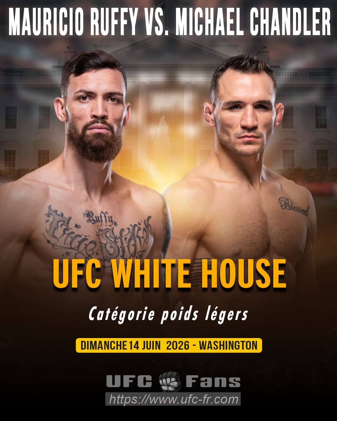 Choc UFC 331 : Ruffy vs Tsarukyan, la prédiction surprise de Michael Chandler Choc UFC 331 : Ruffy vs Tsarukyan, la prédiction surprise de Michael Chandler