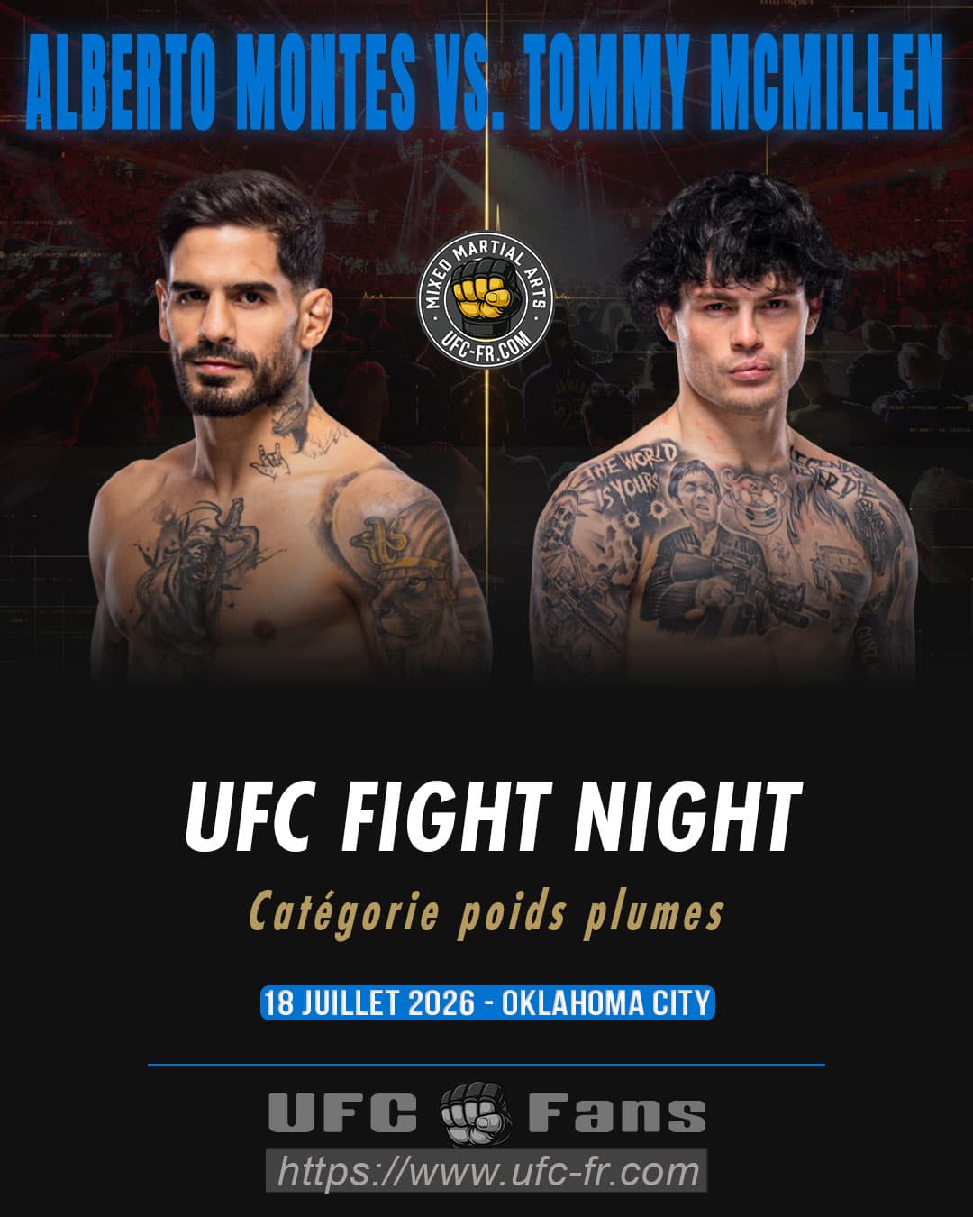 Geste provocateur de Tommy McMillen : Le doigt d'honneur en UFC Noche ! Geste provocateur de Tommy McMillen : Le doigt d'honneur en UFC Noche !