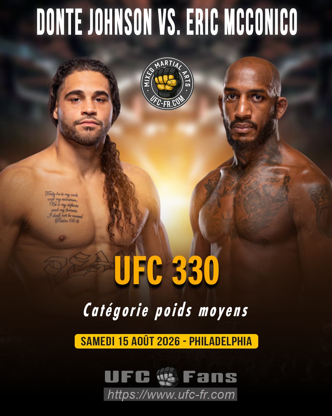 UFC 330 : Chapolin vs Johnson, le duel qui redéfinit un vétéran ? UFC 330 : Chapolin vs Johnson, le duel qui redéfinit un vétéran ?