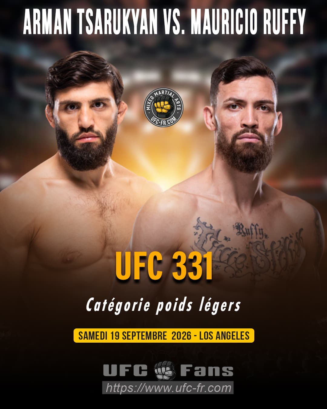 L'UFC 331 : Gaethje sème le doute sur la légitimité de Tsarukyan pour le titre des poids légers L'UFC 331 : Gaethje sème le doute sur la légitimité de Tsarukyan pour le titre des poids légers
