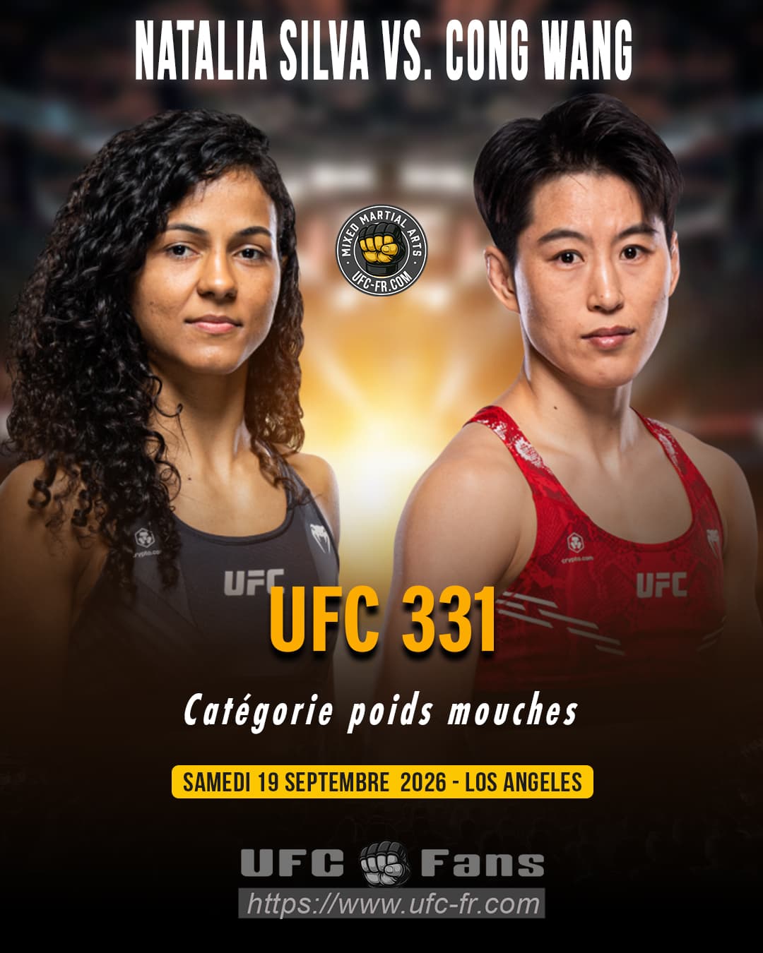 UFC 332 : Natalia Silva vs. Wang Cong, un titre mouche sous le feu des critiques UFC 332 : Natalia Silva vs. Wang Cong, un titre mouche sous le feu des critiques